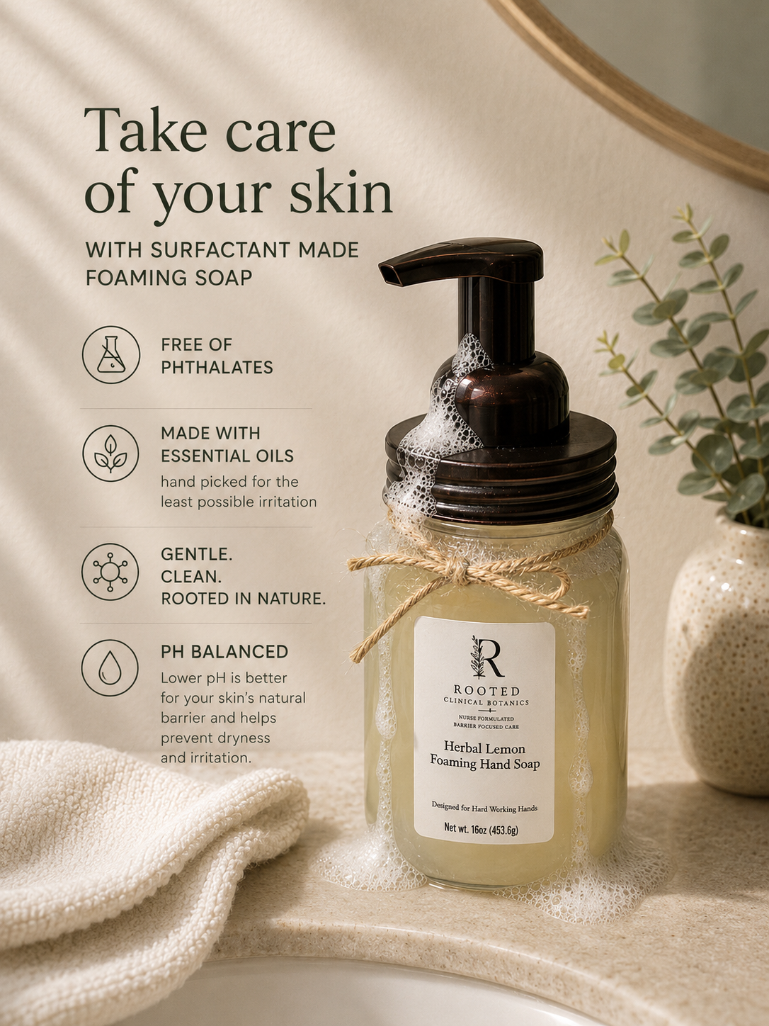 Herbal Foaming Soap