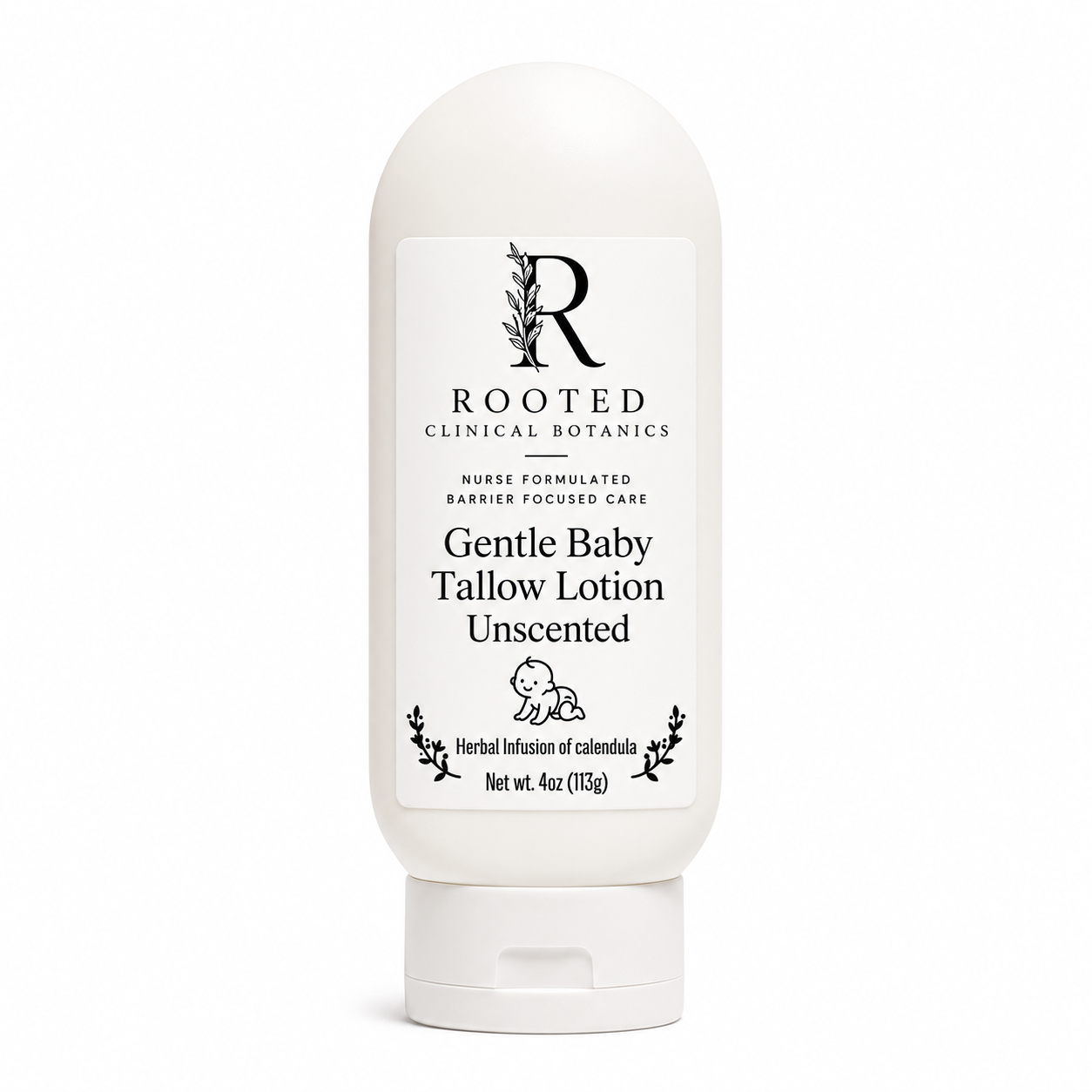 Gentle Baby Tallow Lotion | Fragrance Free