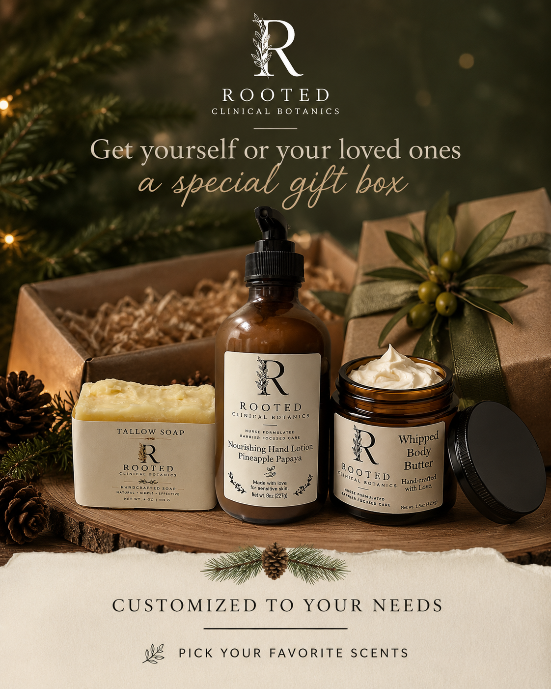 Tallow Skincare Starter Gift Box