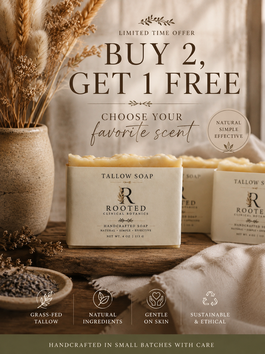 Rustic Artisan Tallow Soap